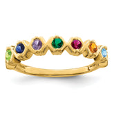 14k Family Jewelry Ring - 7 / Genuine
